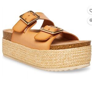 BRAND NEW MADDEN GIRL WOMEN'S MORRA ESPADRILLE WEDGE SANDAL